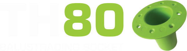 TH80 Balustrading Socket